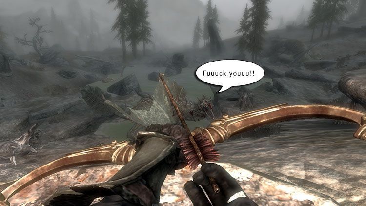 "Fuck You" Says the Dragon